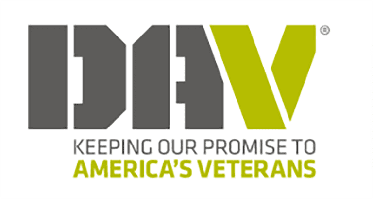 Logo of an organization supporting America's veterans.
